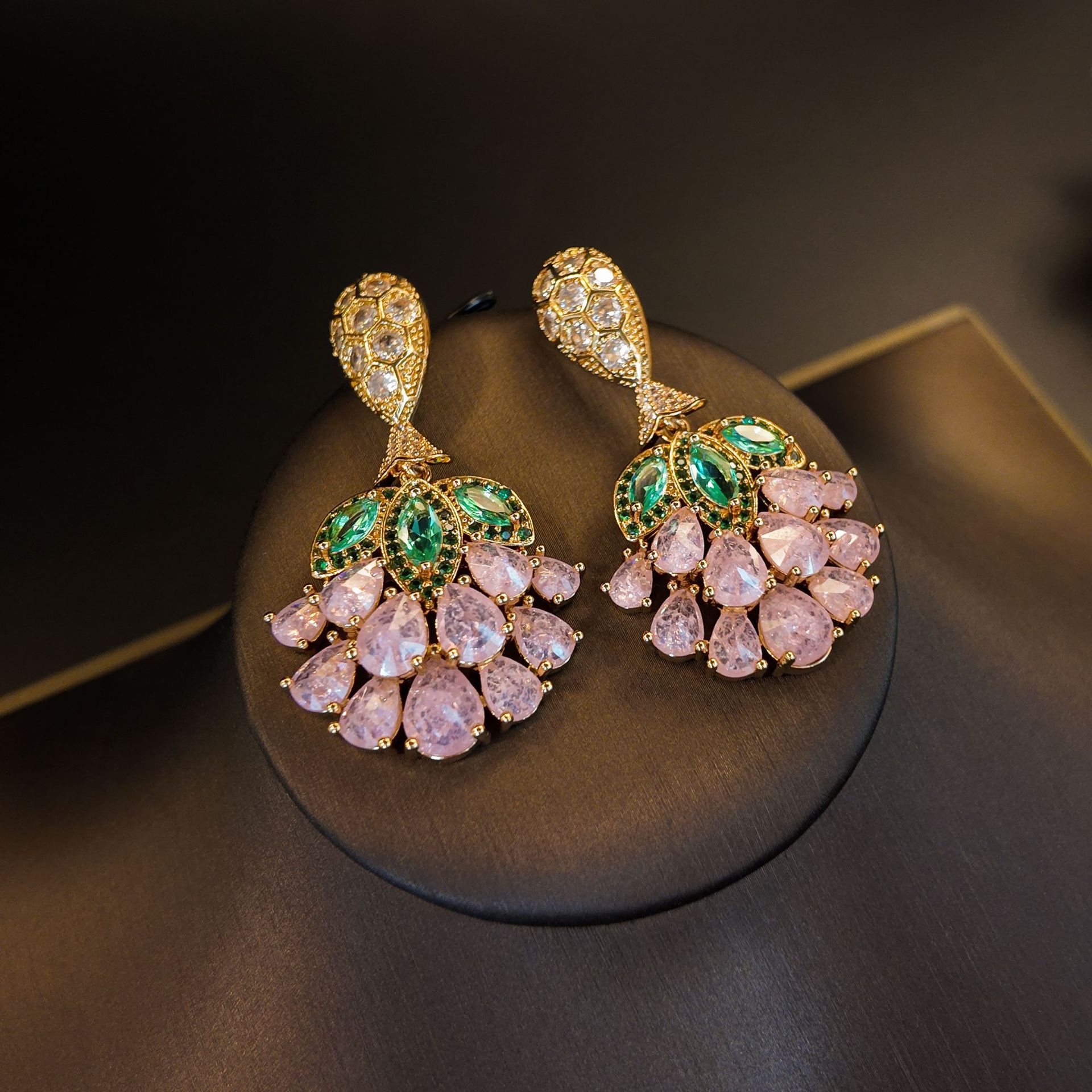 Moonlight Garden Floral Studs