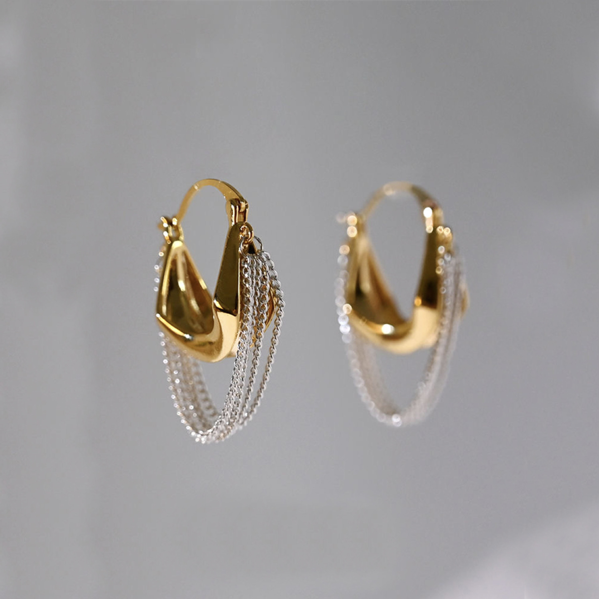 Vintage Charm Tassel Earrings - Image 5