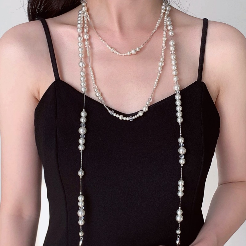 Ocean Whisper Pearl Pearl Necklace - Image 5