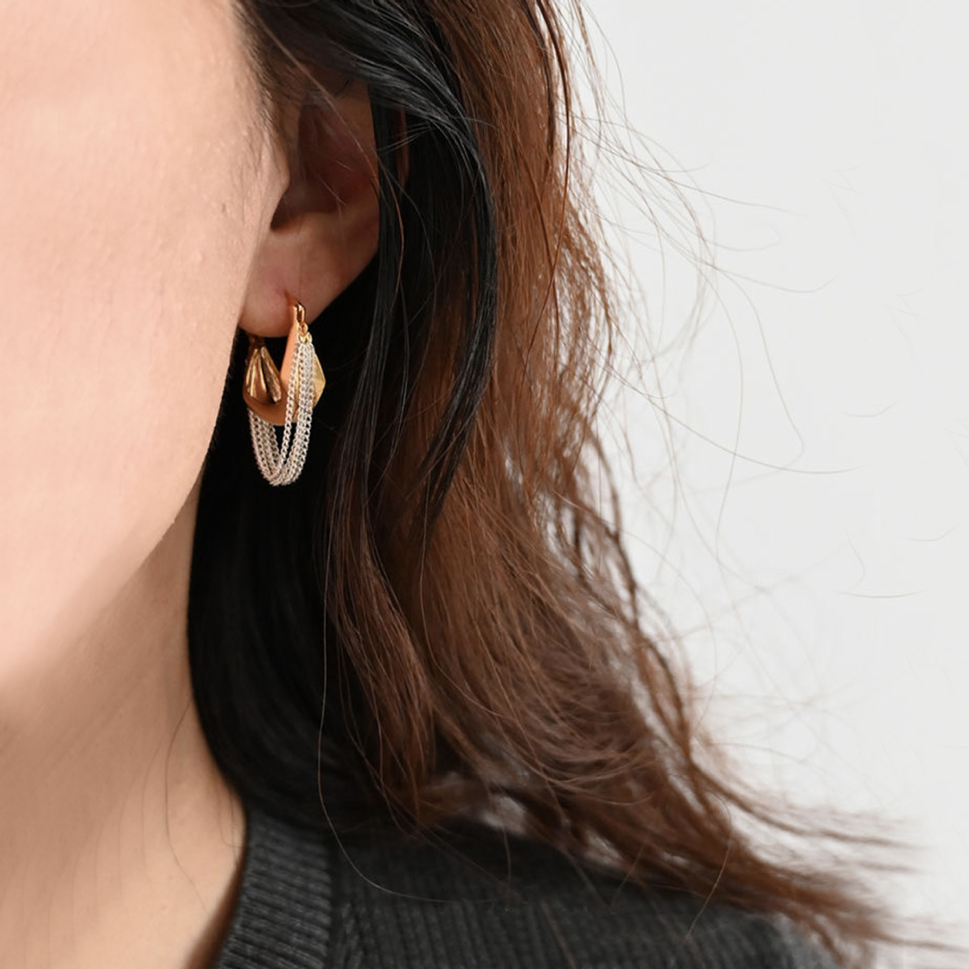 Vintage Charm Tassel Earrings - Image 6