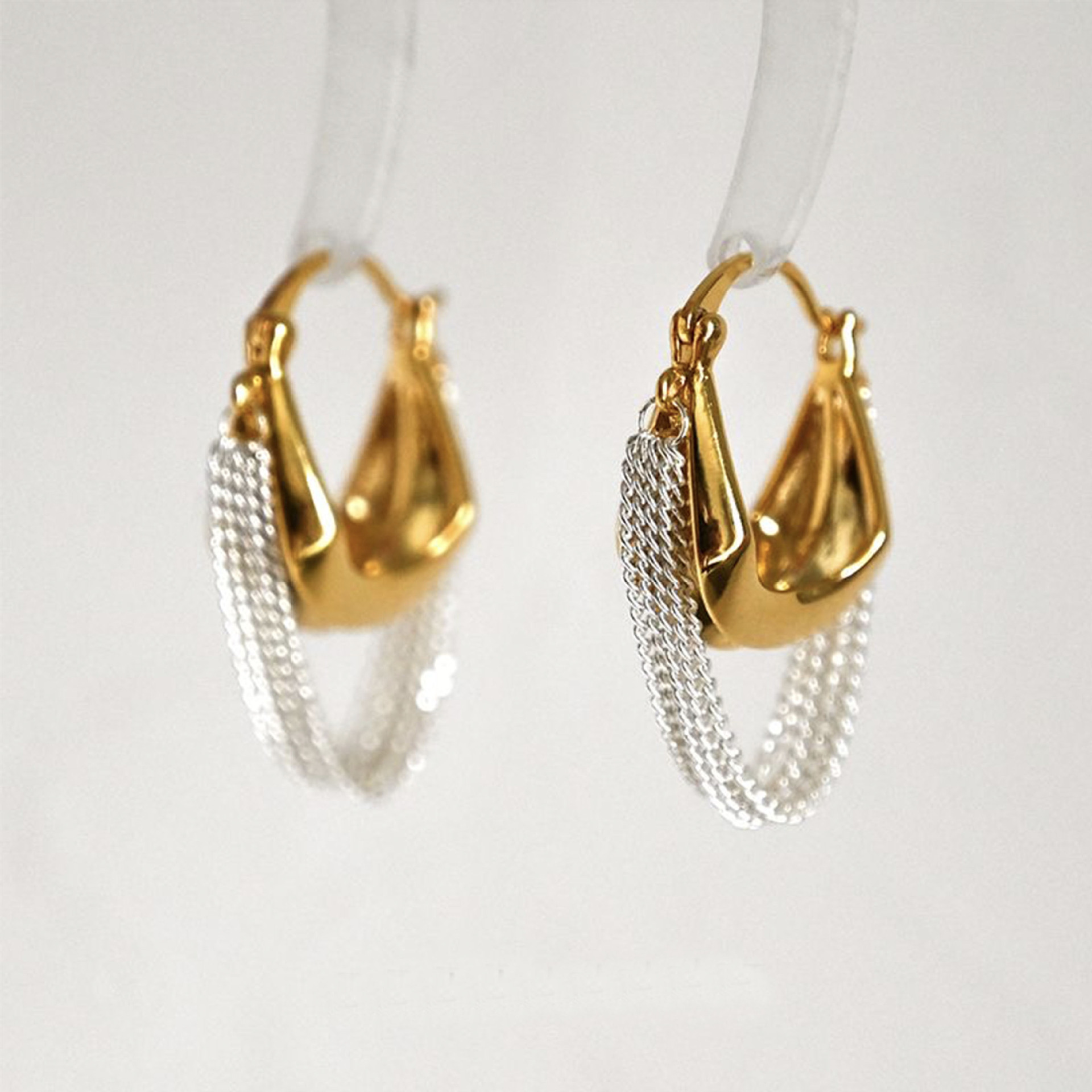 Vintage Charm Tassel Earrings - Image 2