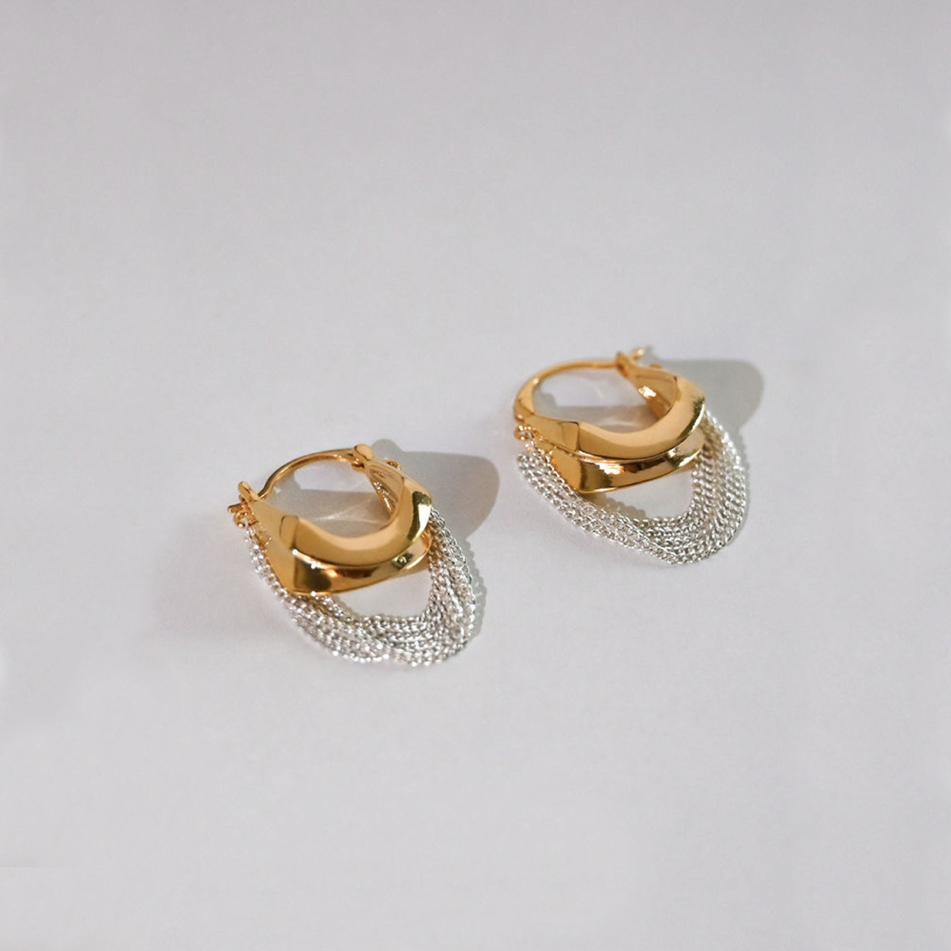 Vintage Charm Tassel Earrings - Image 3