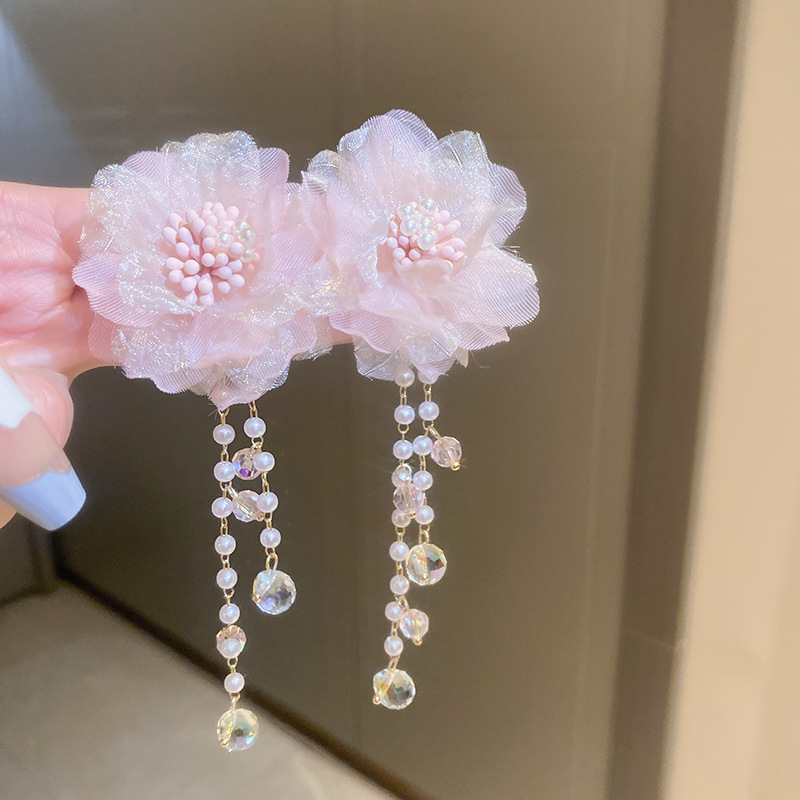 Moonlight Garden Floral Studs - Image 3