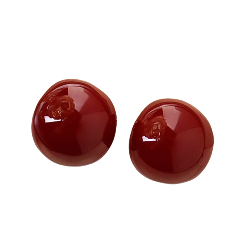 Vintage Charm Enamel Earrings - Image 5