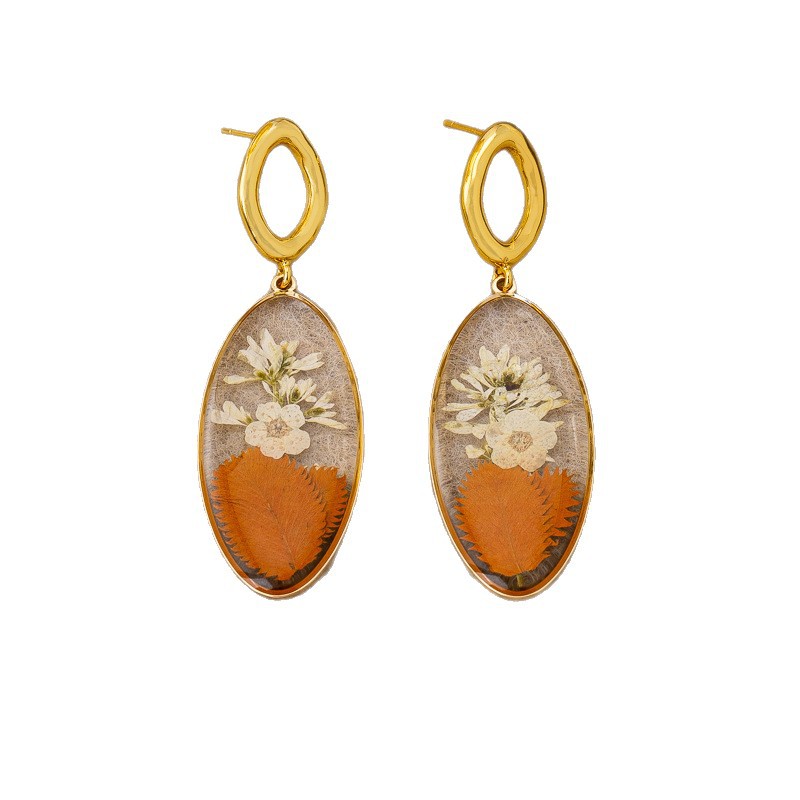Moonlight Garden Floral Earrings - Image 6