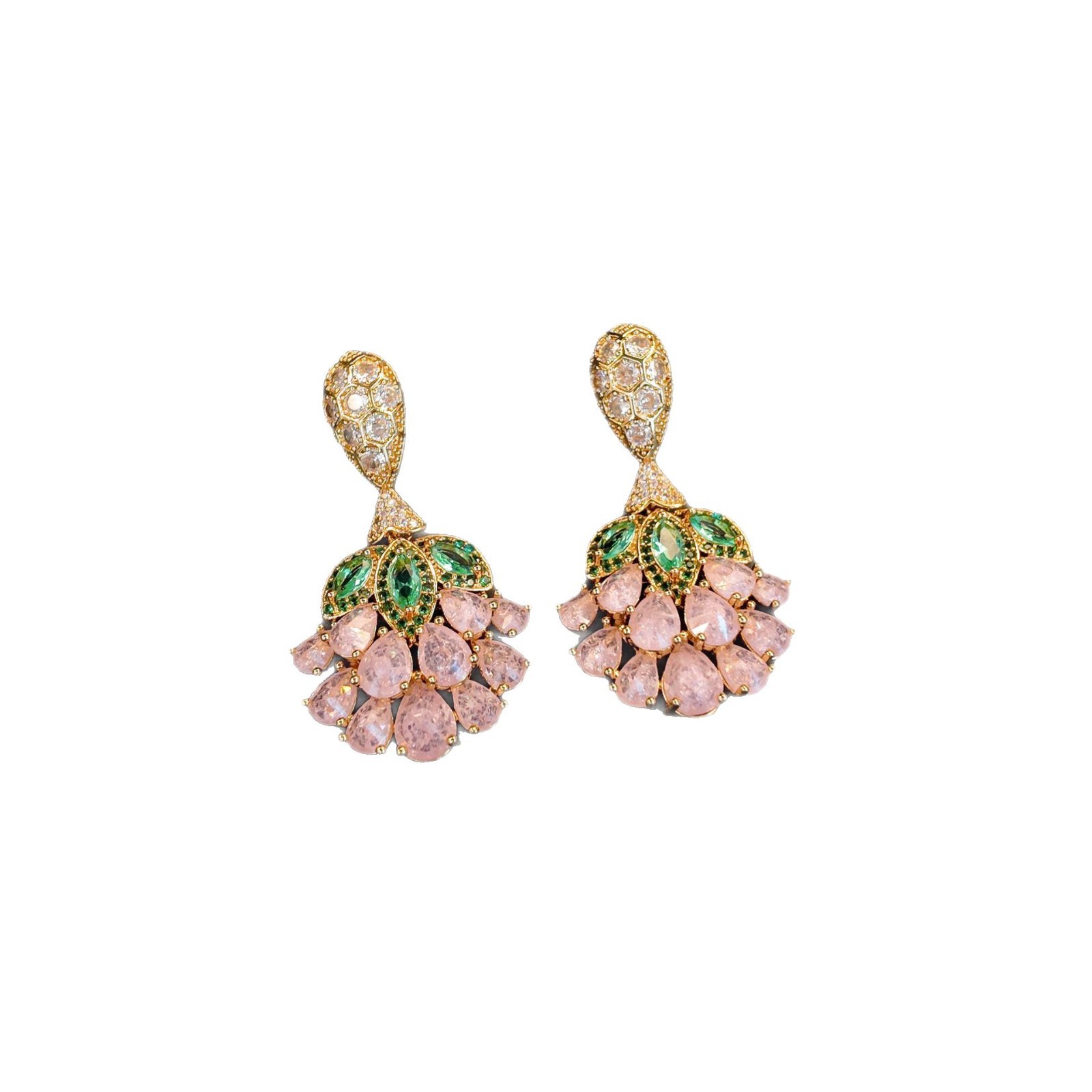 Moonlight Garden Floral Studs - Image 6