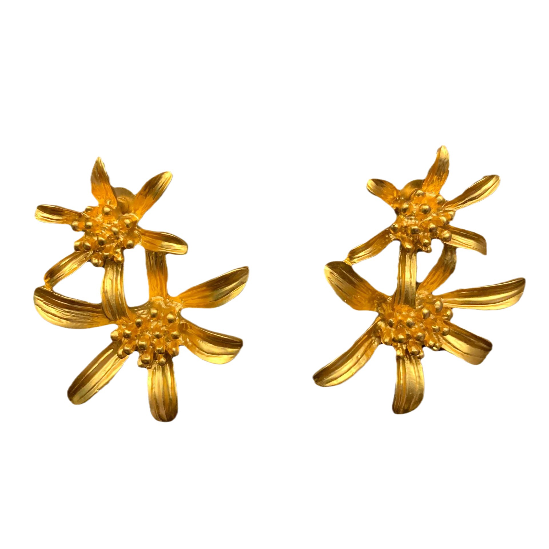 Vintage Charm Floral S925 Silver Studs - Image 6