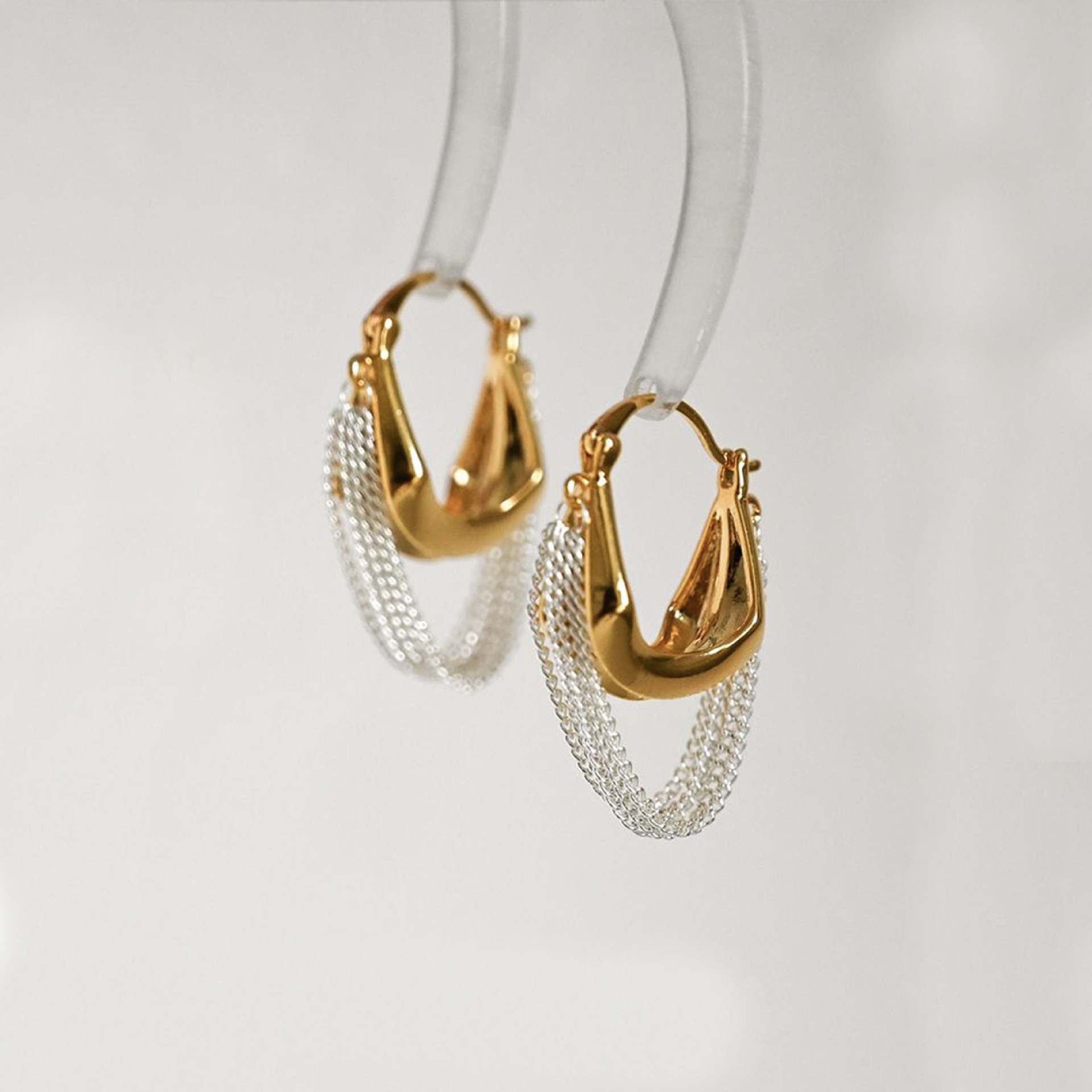 Vintage Charm Tassel Earrings - Image 4