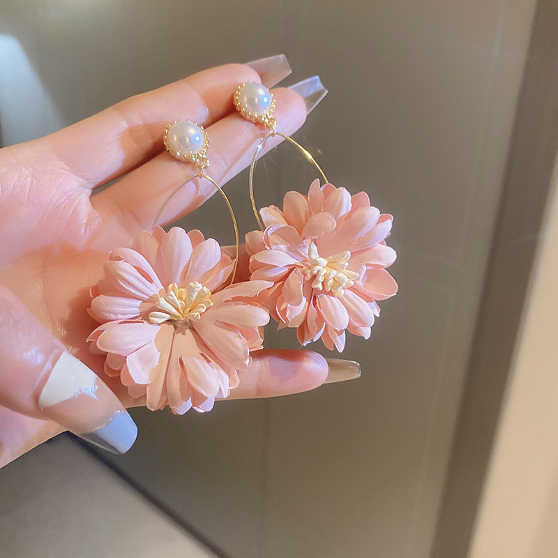 Moonlight Garden Floral Studs
