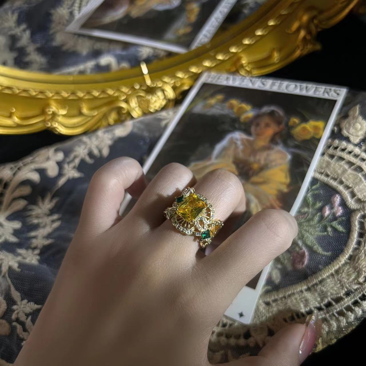 Vintage Charm Ring - Image 4
