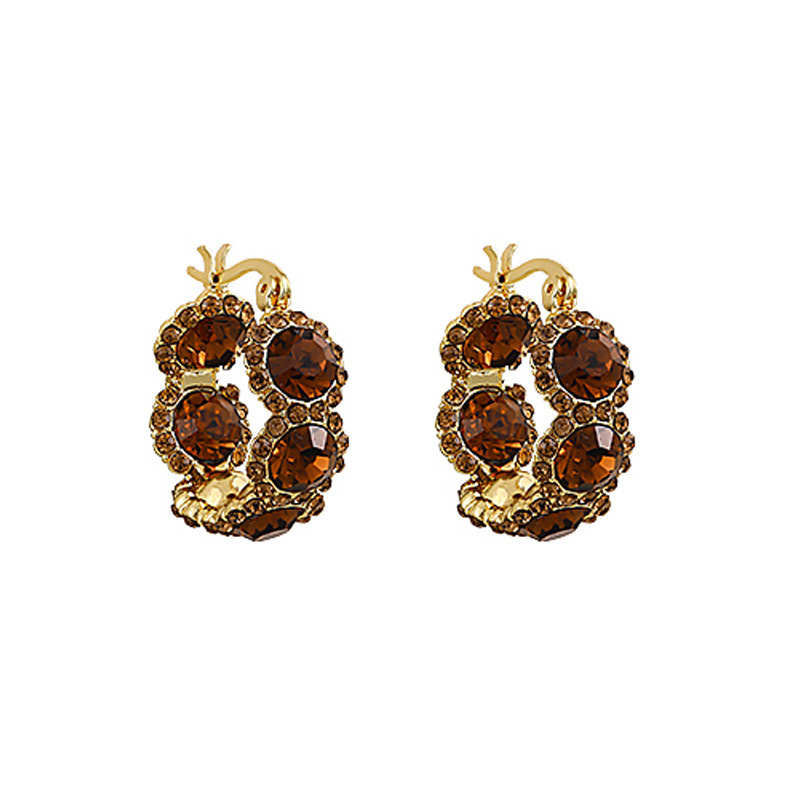 Vintage Charm Geometric Studs - Image 5