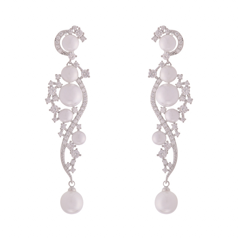 Stellar Glow Pearl Pearl Studs - Image 6