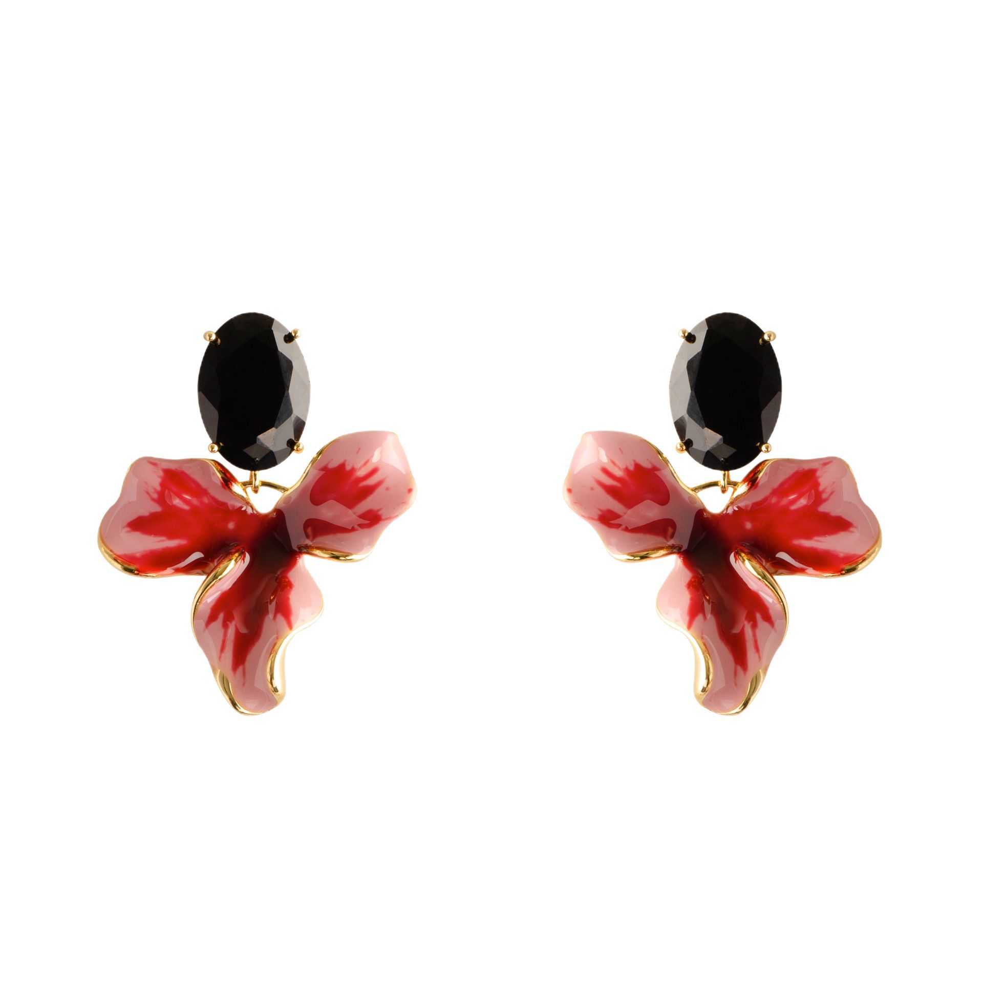 Vintage Charm Floral Studs - Image 5