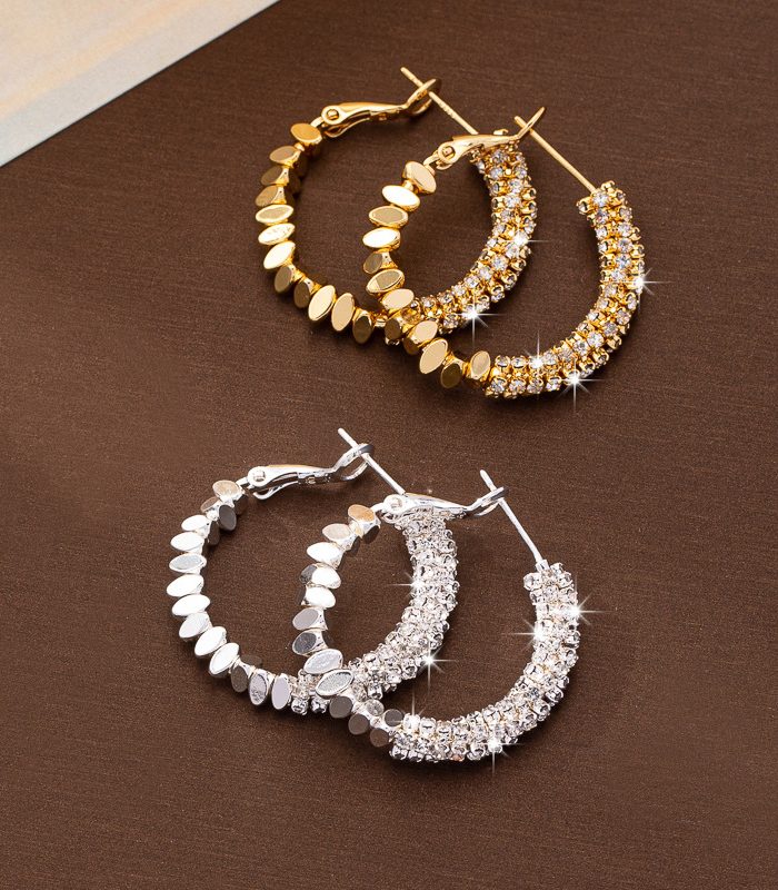 Minimalist Line Earrings
