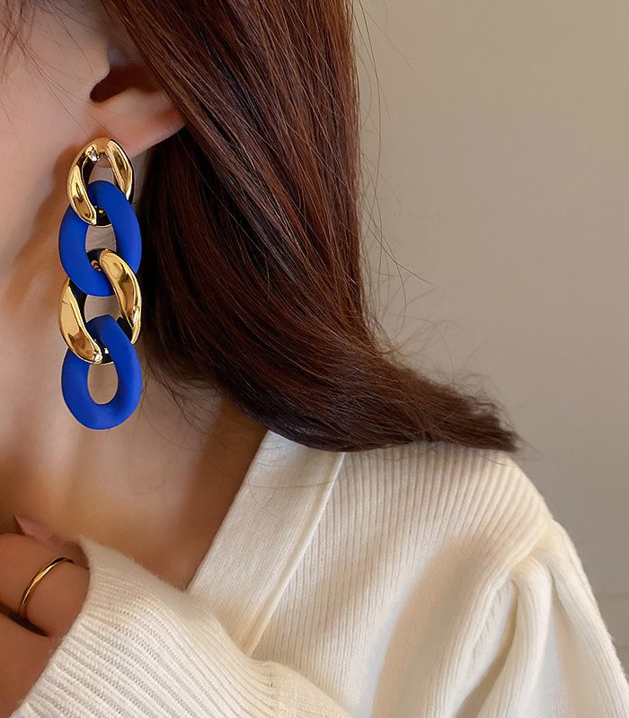 Minimalist Line Geometric S925 Silver Studs