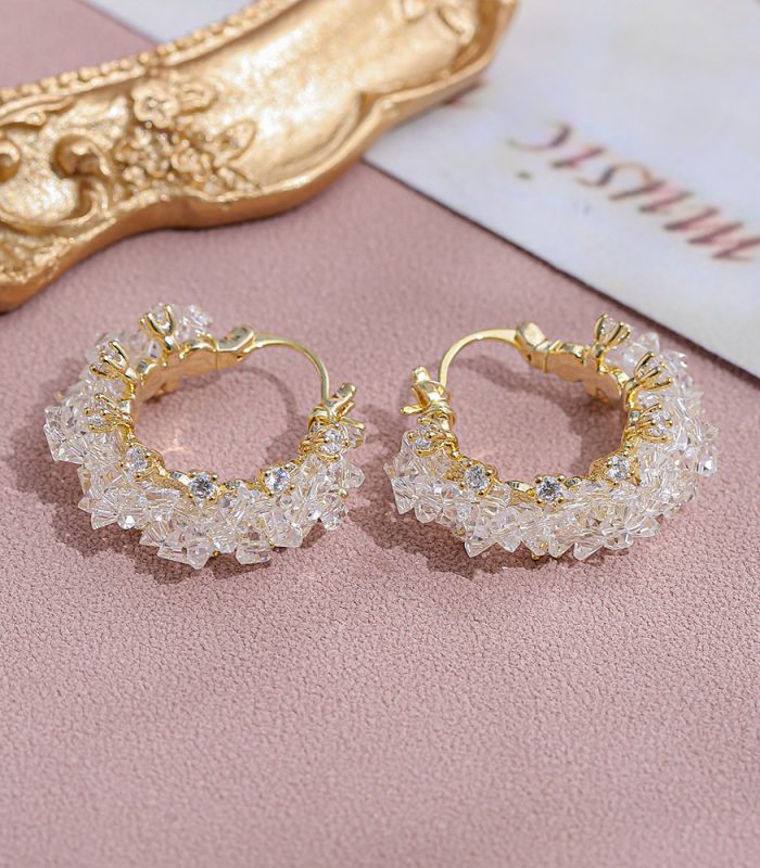Stellar Glow CZ CZ Earrings