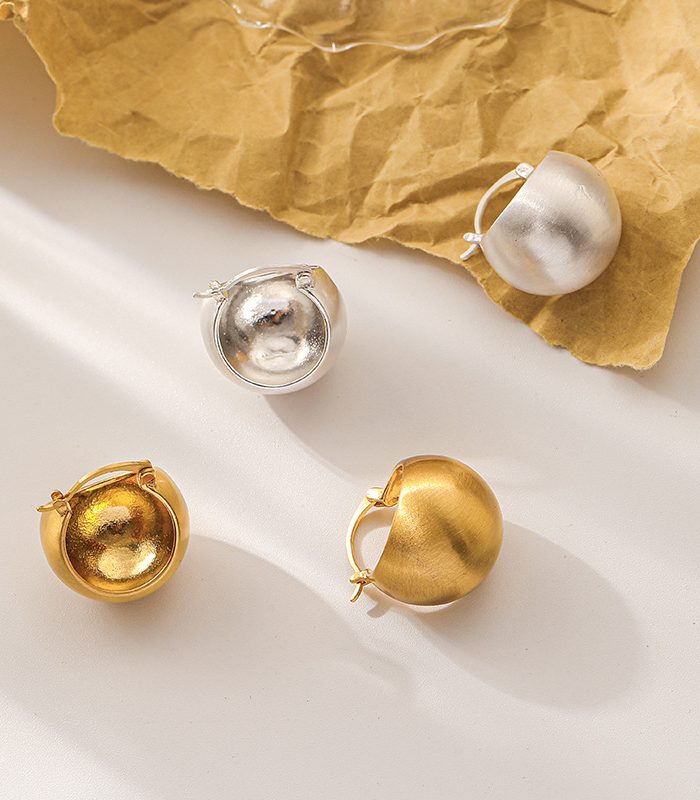 Vintage Charm Geometric Studs